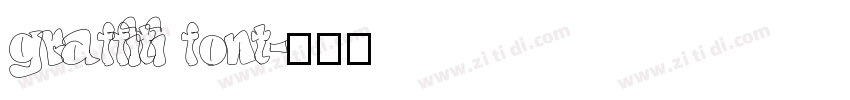 graffiti font字体转换